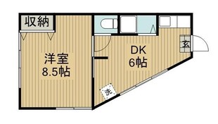 ハウス鈴一の物件間取画像